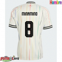 Camiseta Japón Takumi Minamino #8 Visitante Equipación Mundial 2026 manga corta